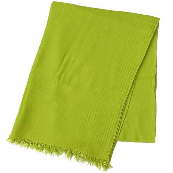 HERMES Green Scarf - Picture 1 of 11